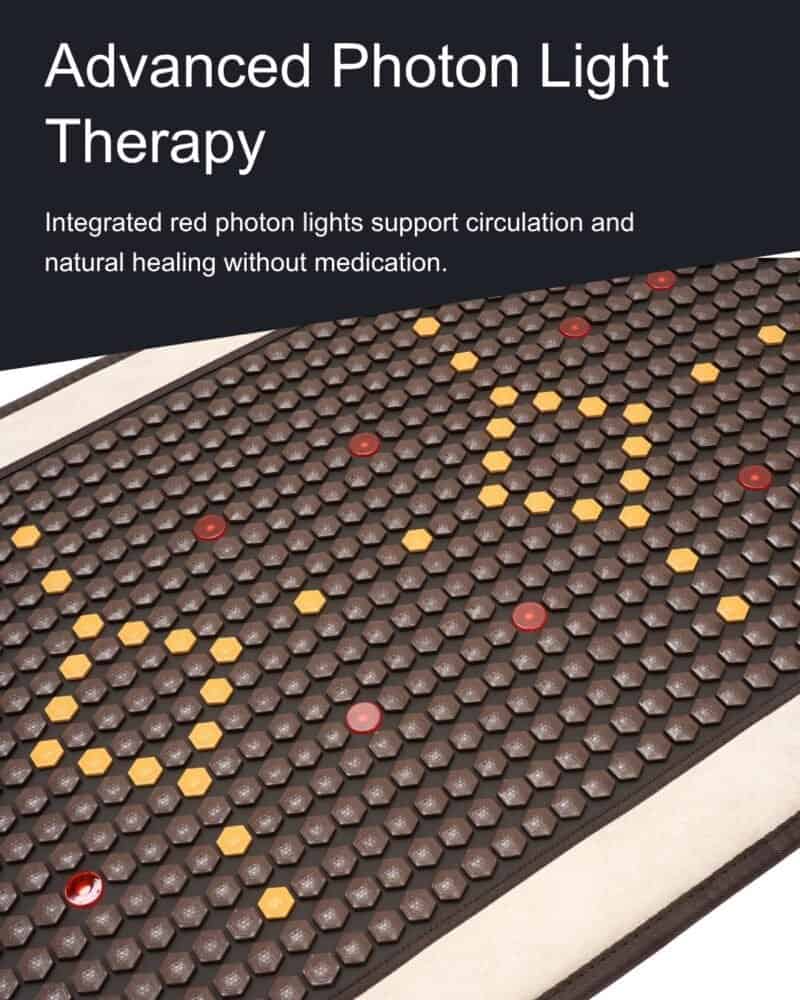 ETS Solitaire Therapy Mattress Back Pain Far Infrared Heating & TENS Pads - Image 5