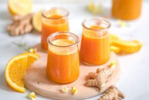 Ginger Turmeric Morning Drink