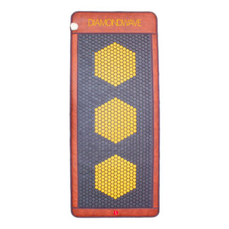 Diamond Wave Electric Heating Massage Mat | Infrared Rays Acupressure Relaxation Therapy Mattress